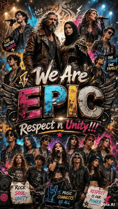 A Poster For A Movie Called We Are Epic GIF