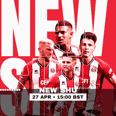 A Poster For A Soccer Game Called New South On April 27Th GIF