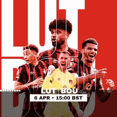 A Poster For A Soccer Game That Is Taking Place On April 6Th GIF