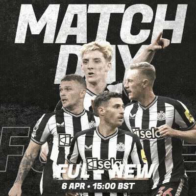 A Poster For A Soccer Game That Says Match Day GIF