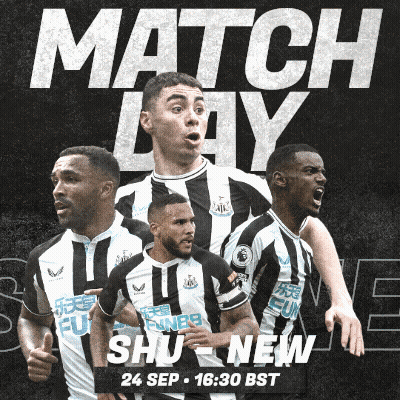 A Poster For A Soccer Match That Says Match Day GIF