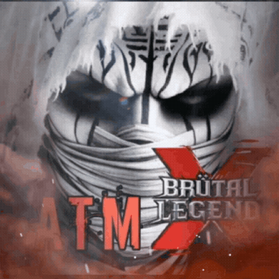 A Poster For A Video Game Titled Brutal Legend GIF