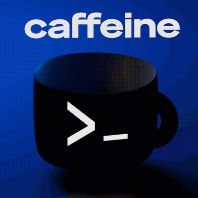 A Poster For Caffeine Shows A Cup Of Cereal GIF