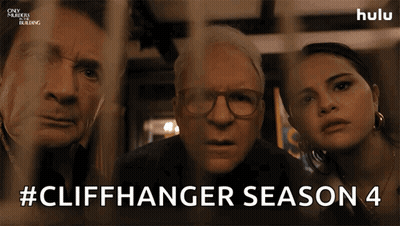 A Poster For Cliffhanger Season 4 Shows Three People Behind Bars GIF