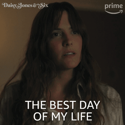 A Poster For Daisy Jones And The Six GIF