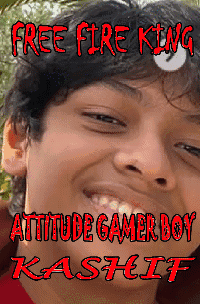 A Poster For Free Fire King Attitude Gamer Boy Kashit GIF
