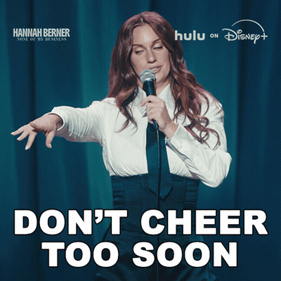 A Poster For Hannah Berner 'S Sons Of My Business Shows A Woman Singing Into A Microphone GIF
