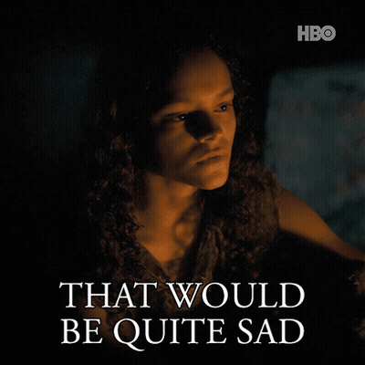 A Poster For Hbo Shows A Woman With Curly Hair GIF
