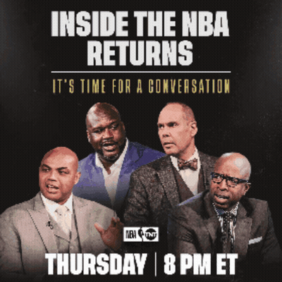 A Poster For Inside The Nba Returns On Thursday At 8Pm Et GIF