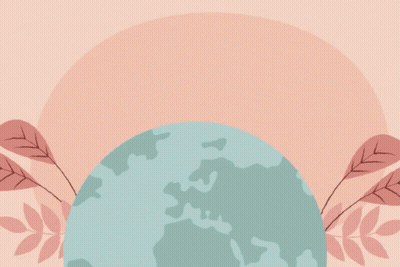 A Poster For International Cat Day With Three Cats Holding A Globe GIF