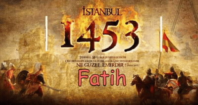 A Poster For Istanbul 1453 Shows A Battle Scene GIF