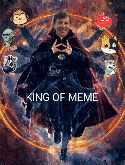 A Poster For King Of Meme Shows Doctor Strange GIF