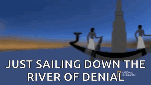 A Poster For National Geographic Shows A Boat With A Statue In The Background GIF