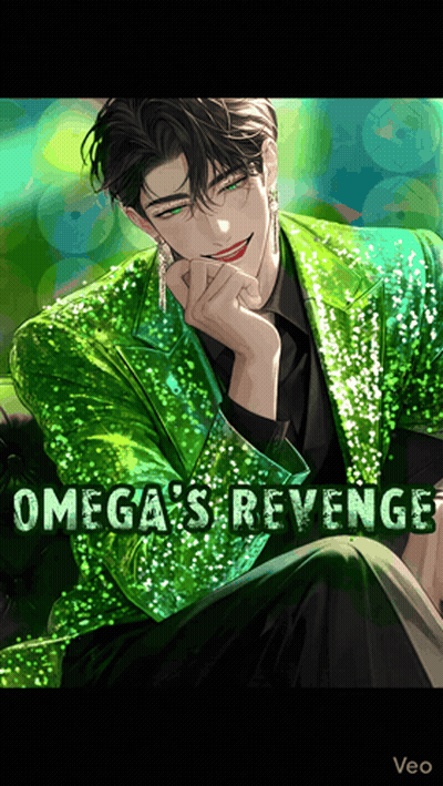 A Poster For Omega 'S Revenge Shows A Man In A Green Jacket GIF