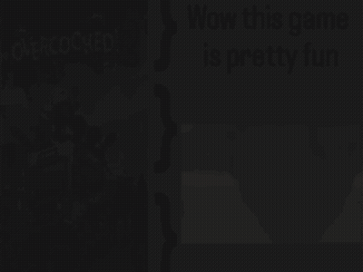 A Poster For Overcooked 2 And A Picture Of A Girl GIF
