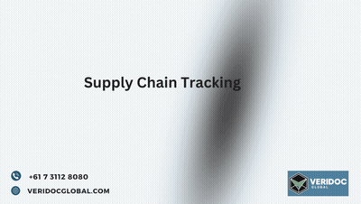 A Poster For Supply Chain Tracking With A Phone Number GIF