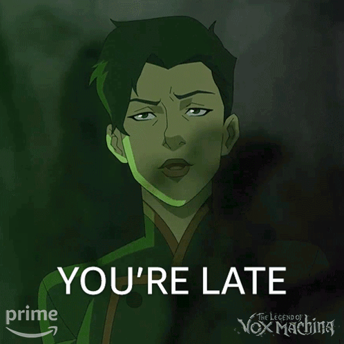 A Poster For The Legend Of Vox Machina Shows A Woman In Green GIF
