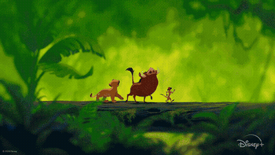 A Poster For The Lion King From Disney GIF