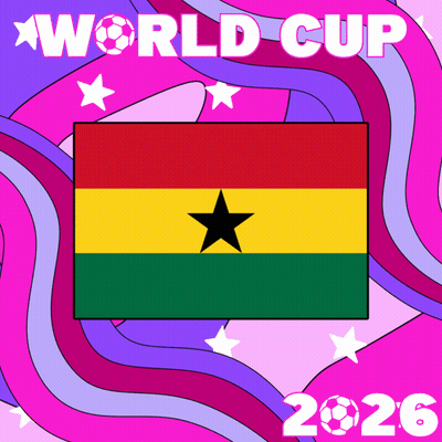 A Poster For The World Cup 2026 Shows A Flag GIF