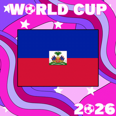 A Poster For The World Cup In 2026 With A Flag GIF