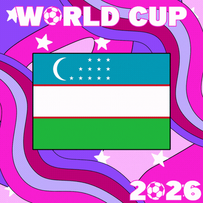 A Poster For The World Cup In 2026 With A Flag GIF