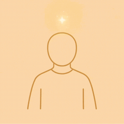 A Poster For The World Economic Quorum With A Drawing Of A Person 'S Head And The Words The Nation Of The Future Is Our  GIF