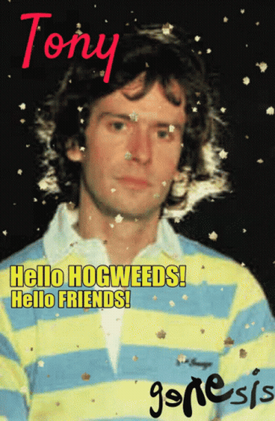 A Poster For Tony Hogweeds Says Hello Hogweeds GIF