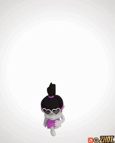 A Poster For World Cho C With A Girl In Sunglasses GIF