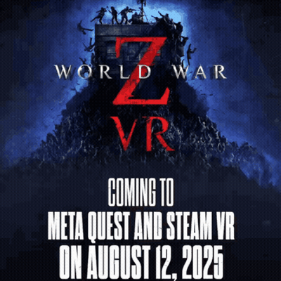 A Poster For World War Z Vr Coming To Meta Quest And Steam Vr GIF