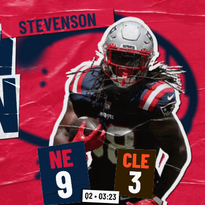 A Poster Of A Football Player With The Name Stevenson GIF