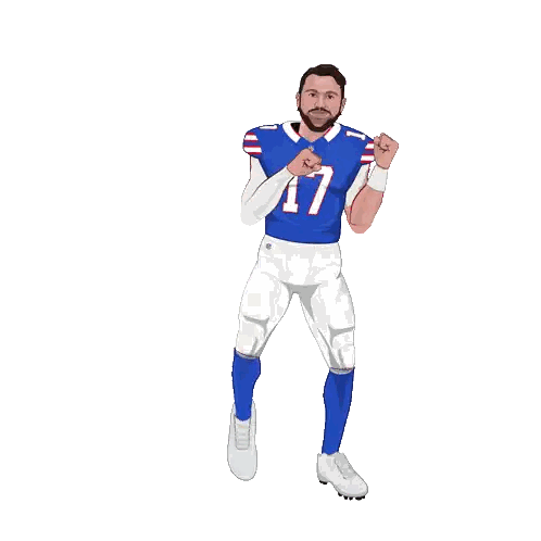 A Poster Of A Man With The Number 7 On His Jersey Sticker