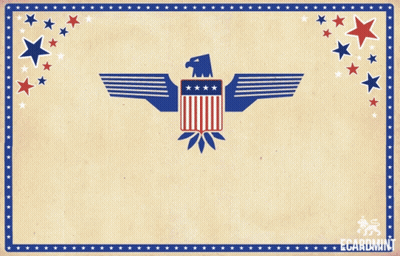 A Poster That Says 4Th Of July God Bless America On It GIF