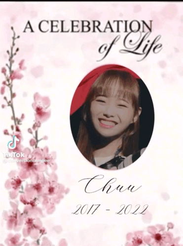 A Poster That Says A Celebration Of Life GIF