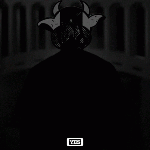 A Poster That Says All Rise With A Bull In The Background GIF