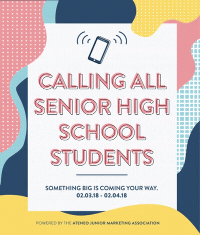 A Poster That Says Calling All Senior High School Students Something Big Is Coming Your Way GIF
