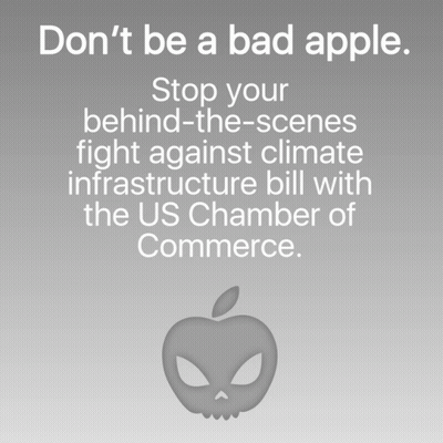 A Poster That Says " Don T Be A Bad Apple " GIF