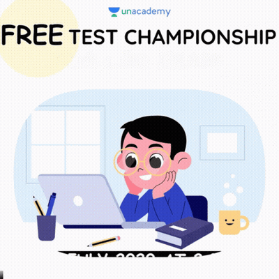 A Poster That Says Free Test Championship For Ldc Exam GIF