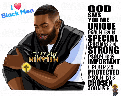 A Poster That Says God Says You Are Unique GIF