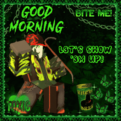 A Poster That Says Good Morning On It GIF