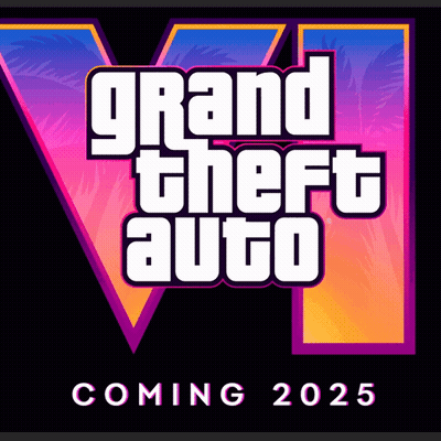 A Poster That Says Grand Theft Auto V Coming In 2025 GIF