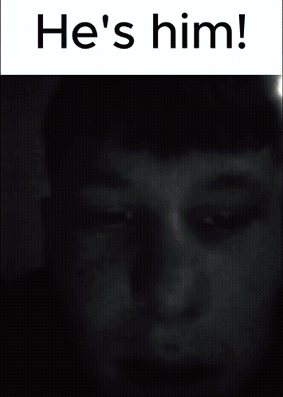 A Poster That Says He 'S Him With A Picture Of A Glowing Object GIF