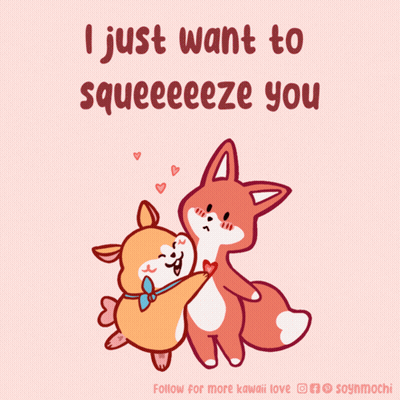 A Poster That Says I Just Want To Squeeze You On It GIF