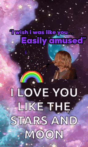 A Poster That Says " I Wish I Was Like You Easily Amused " GIF