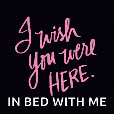 A Poster That Says " I Wish You Were Here " GIF