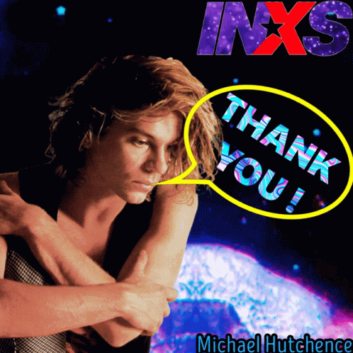 A Poster That Says Inxs On It GIF