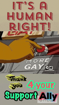A Poster That Says It 'S A Human Right On It GIF