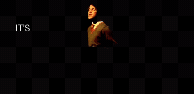 A Poster That Says ' It 'S All That I Love And It 'S All That I Need At Hogwarts ' GIF