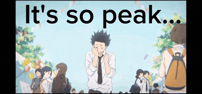 A Poster That Says It 'S So Peak With A Man In A Tie GIF