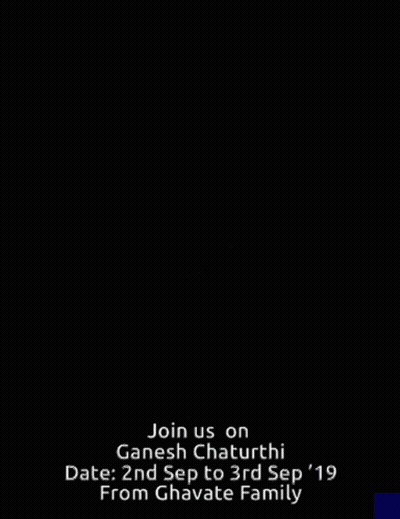 A Poster That Says Join Us On Ganesh Chaturthi On It GIF