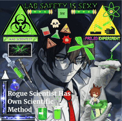 A Poster That Says Lab Safety Is Sexy GIF